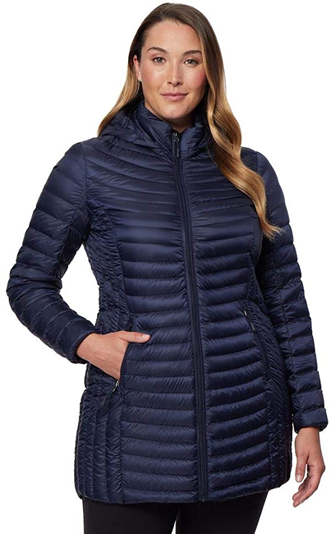 Long packable 2024 down jacket